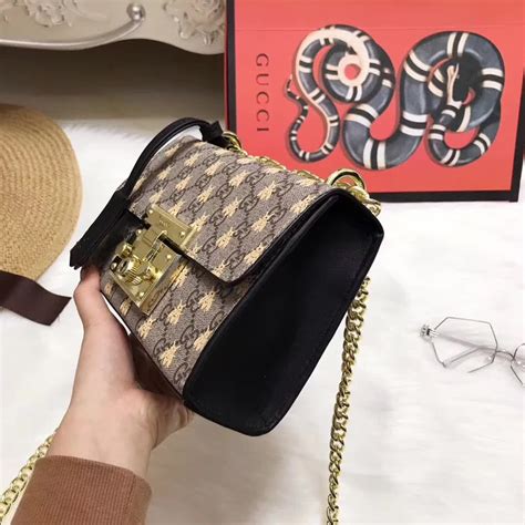 gucci padlock bag brown|gucci padlock small shoulder bag.